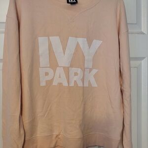 IVY PARK Women's Soft Peach Sweater Size L